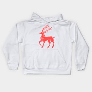 december deer Kids Hoodie